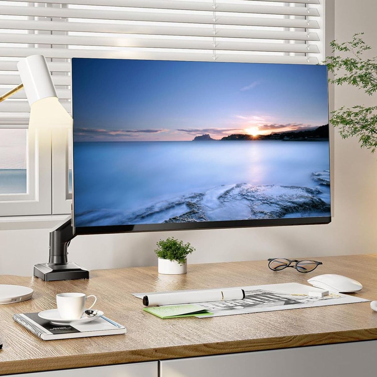 【サブモニター セット】 モニター 23.8インチとモニターアーム 液晶モニター アーム 悩まない セット 簡単 デュアルディスプレイ Acer