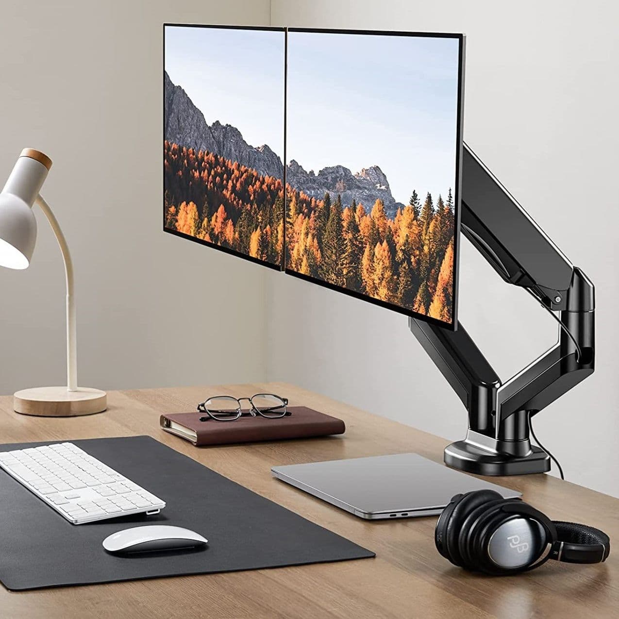 モニターアーム 2画面液晶支持台